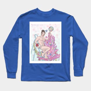 Tree Topper Pinup 2 (Nice Version) Long Sleeve T-Shirt